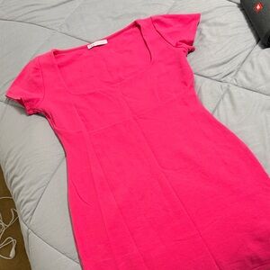 Zara Hot Pink Mini Dress